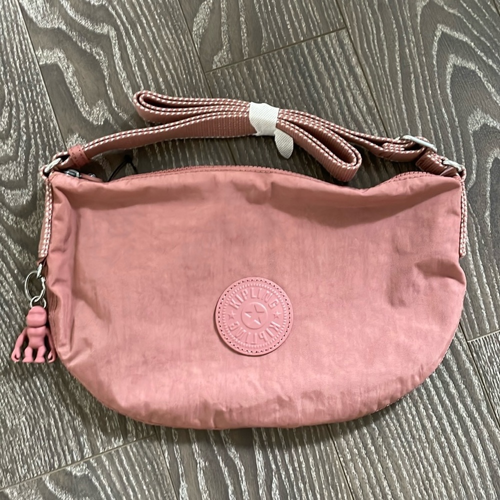 Kipling Emelia crossbody dusty rose colour
